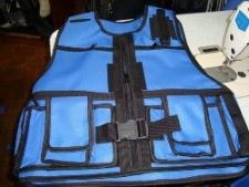 Coletes fabricados para empresas de segurança