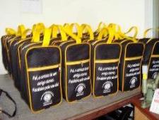 Porta-chuteiras personalizada com silk